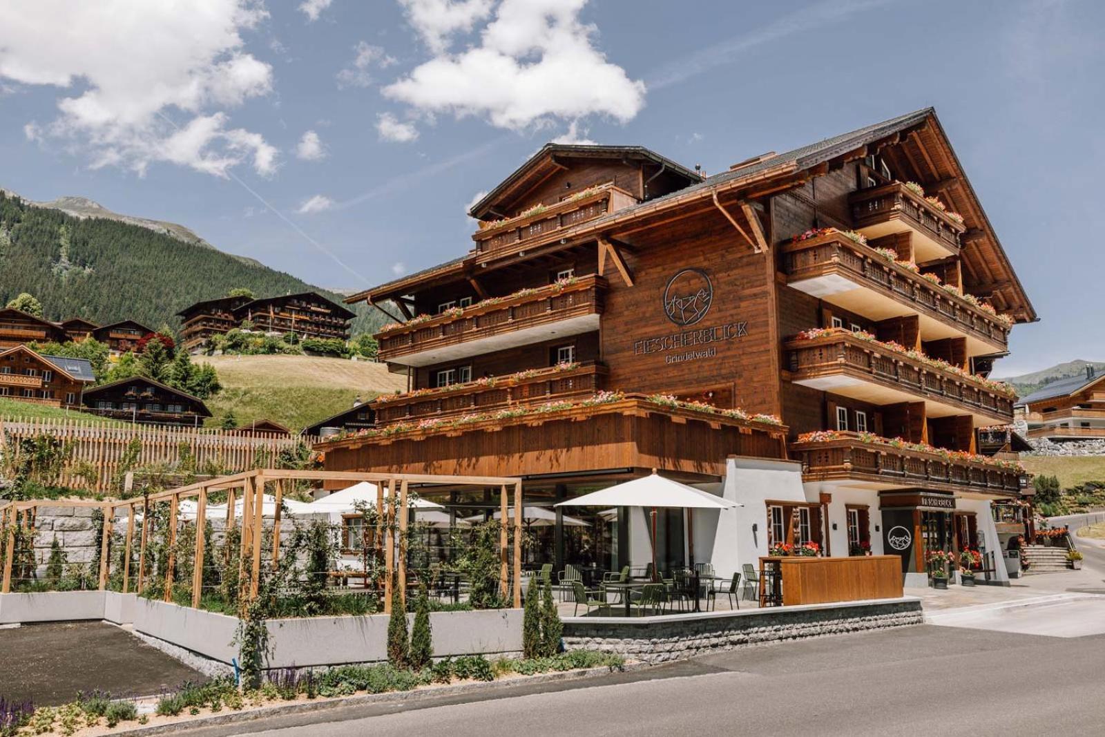 Hotel Fiescherblick グリンデルヴァルト エクステリア 写真
