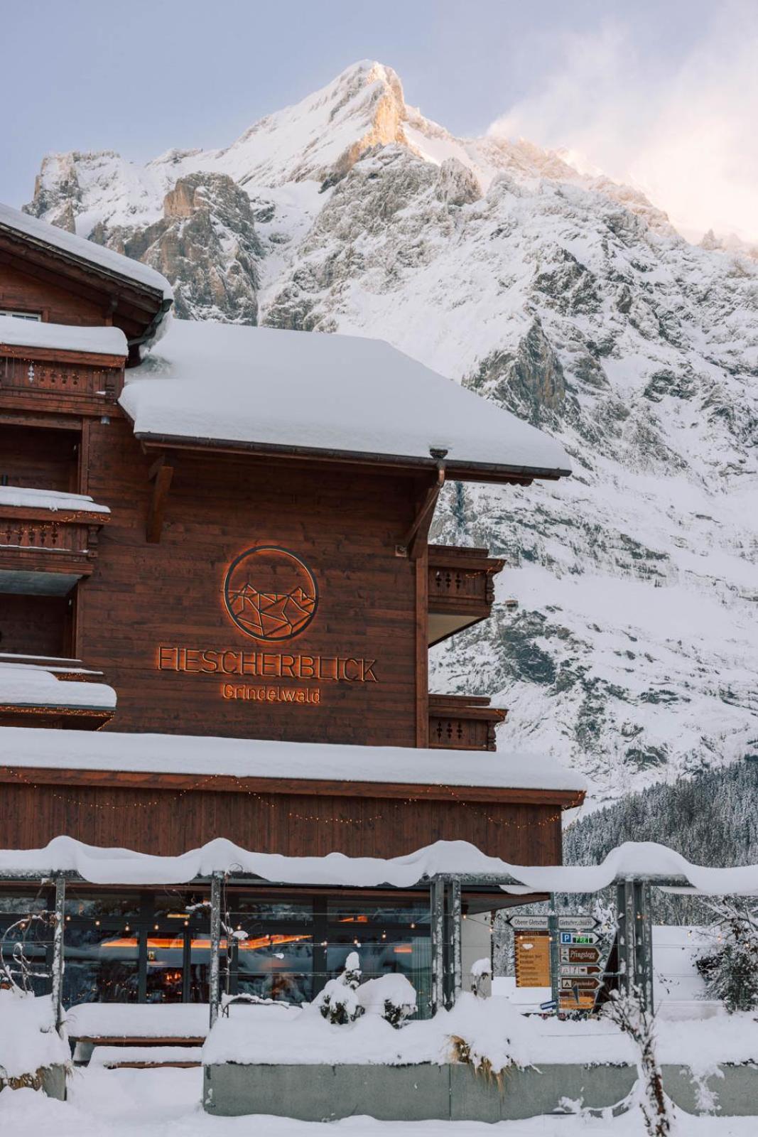 Hotel Fiescherblick グリンデルヴァルト エクステリア 写真