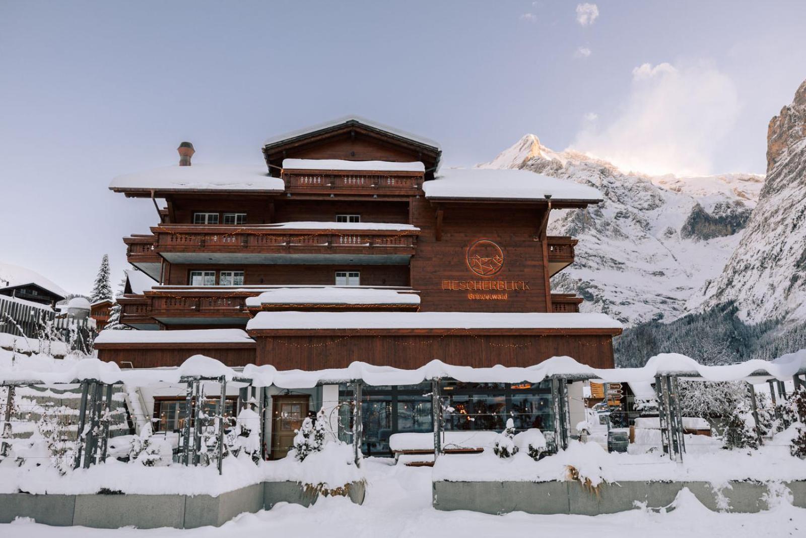 Hotel Fiescherblick グリンデルヴァルト エクステリア 写真