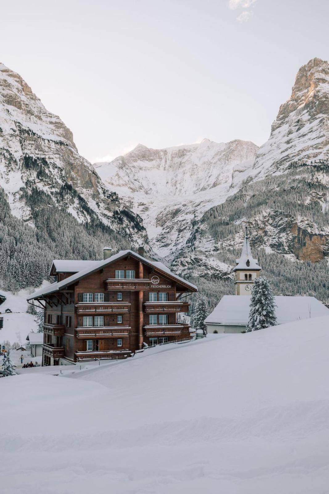 Hotel Fiescherblick グリンデルヴァルト エクステリア 写真